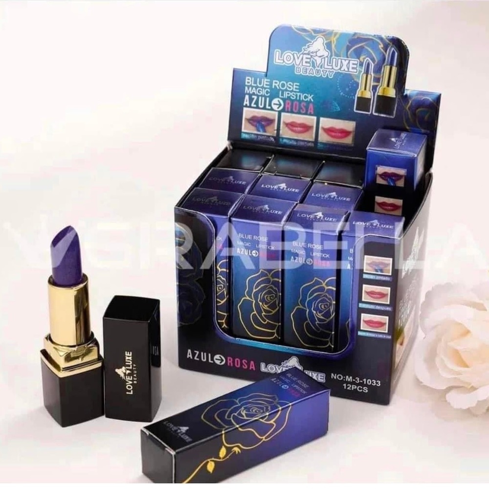 Love Luxe Beauty Magic Blue Lipstick
